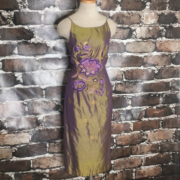 Free People Dresses & Skirts - Free People Dress Floral Backless Silk Tie Strap 7